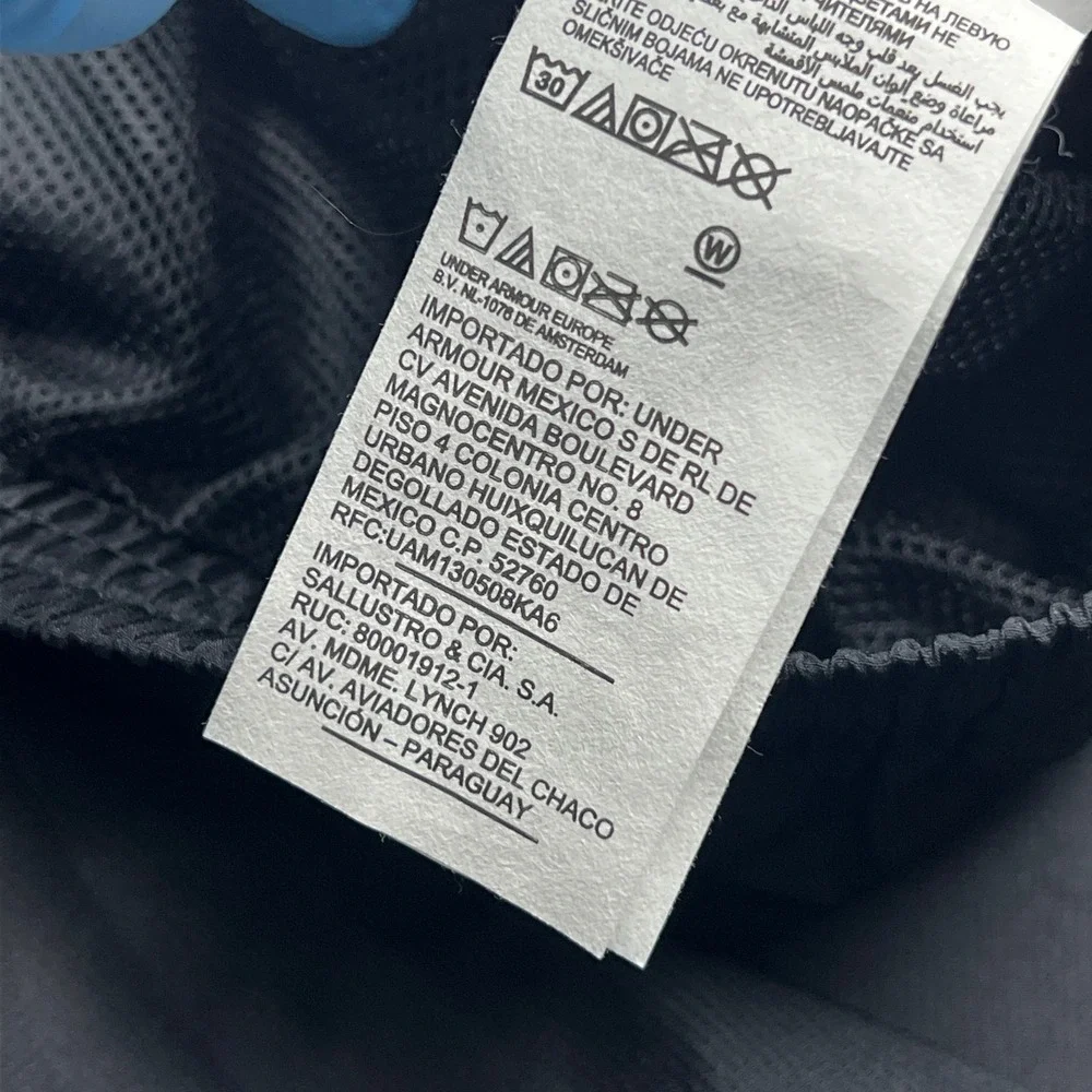 NEW Under Armour Vital Woven Pants Mens XL Black Mesh Lined Ankle Zip 1352031